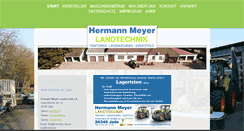 Desktop Screenshot of hermann-meyer-landtechnik.de